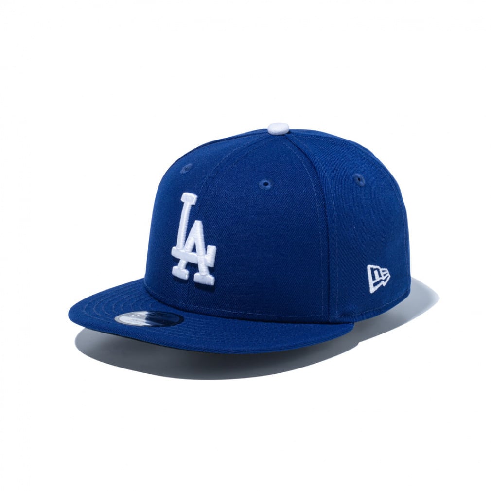 キッズ Youth 9FIFTY ロサンゼルス・ドジャース ダークロイヤル × ホワイト(ロイヤルブルー×ホワイト-FREE)