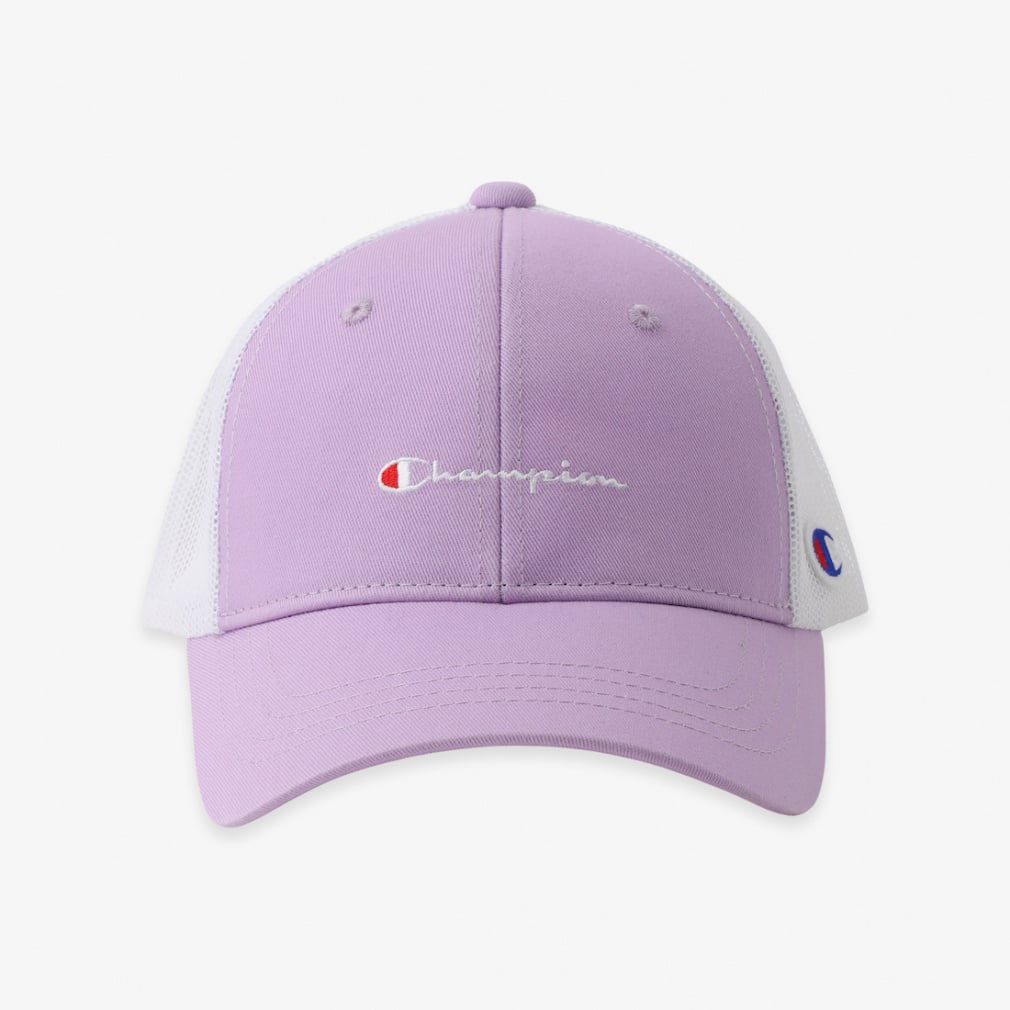 キッズツイルメッシュキャップ(パープル-FREE)