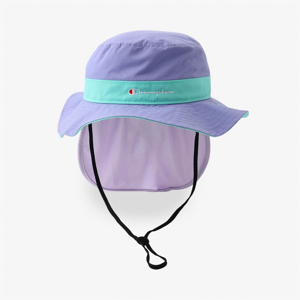 キッズサンシールドアドベンチャーハット(パープル-FREE)