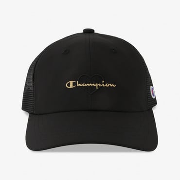 キッズ ハートワッペンメッシュキャップ