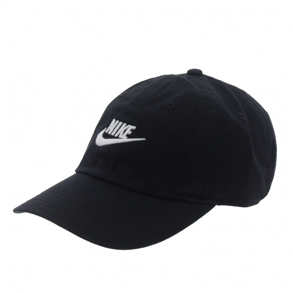 ウグクラブTCライフキャップブラック NIKE U NK CLUB CAP U CB SM SWSH L BLACK/SAIL（ナイキ CB SM