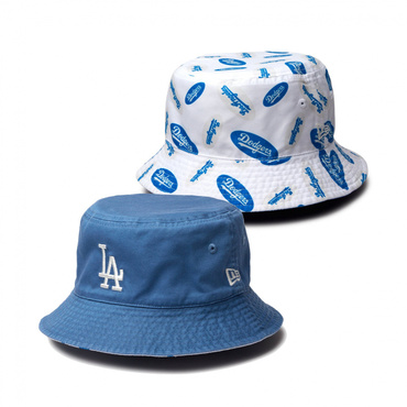 バケット01 リバーシブル Dodgers Pack ロサンゼルス・ドジャース フェーデッドブルー