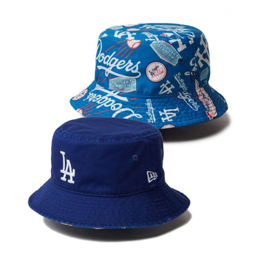 バケット01 リバーシブル MLB Reversible Hat ロサンゼルス・ドジャース ダークロイヤル