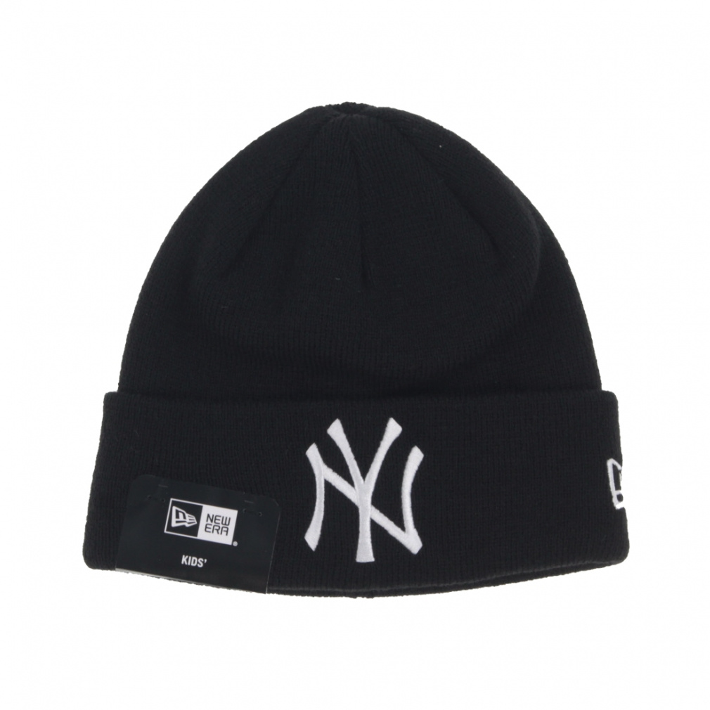 Kids ベーシック カフニット ニューヨーク・ヤンキース ブラック(ブラック-FREE)