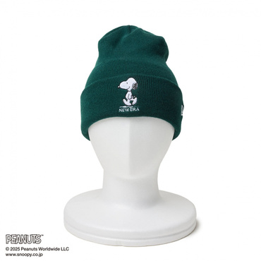 BC KNIT PEANUTS SNOOPY BOO DGRN