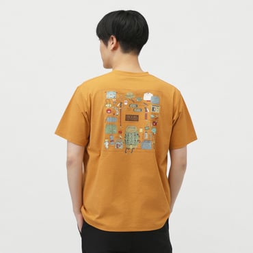 グラフィック半袖T パッキングリスト