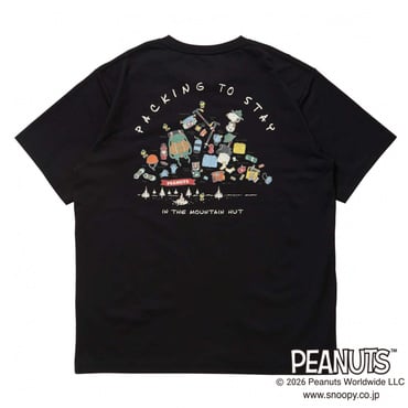 グラフィック半袖Tピーナッツパッキングリスト