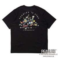 グラフィック半袖Tピーナッツパッキングリスト