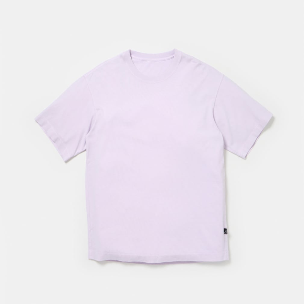 コンパクト天竺 ガーメントダイTシャツ(ラベンダー-S)
