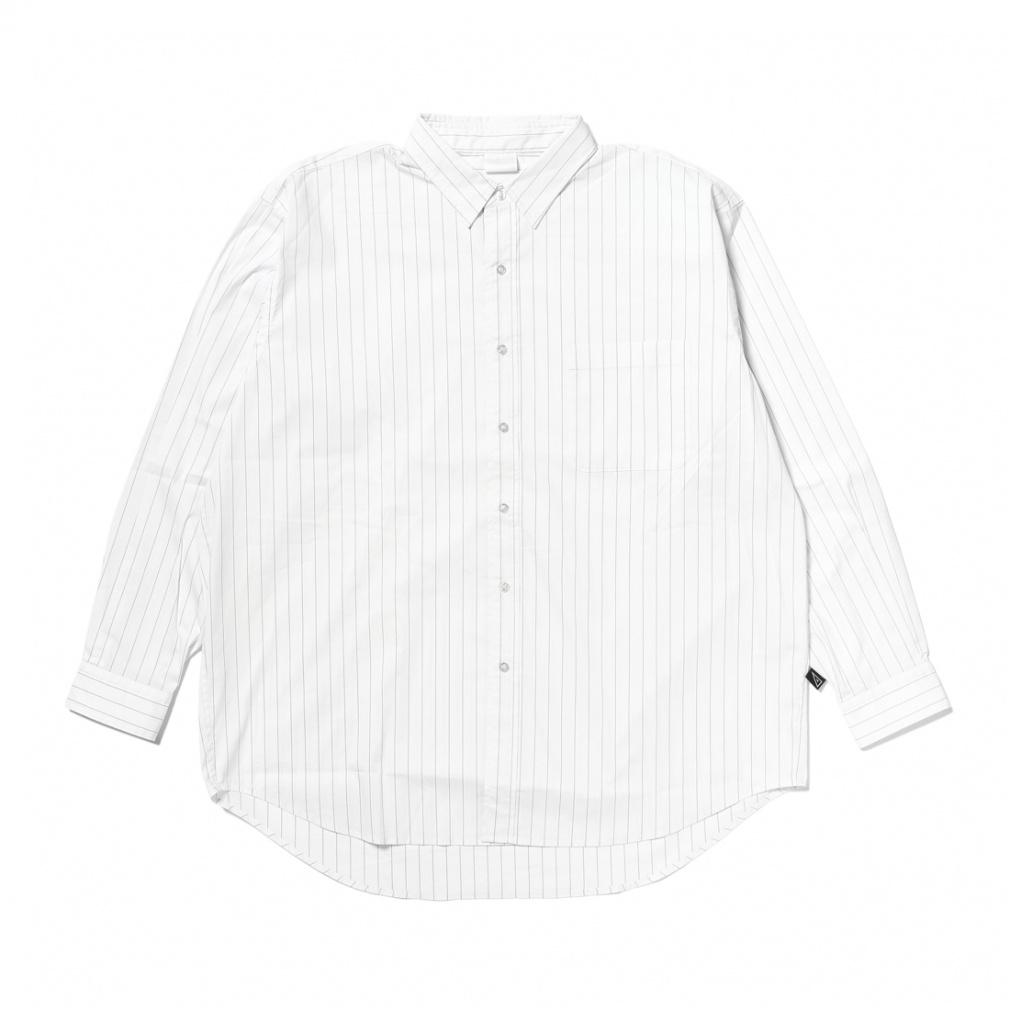 CNPuタイプライター ストライプシャツ