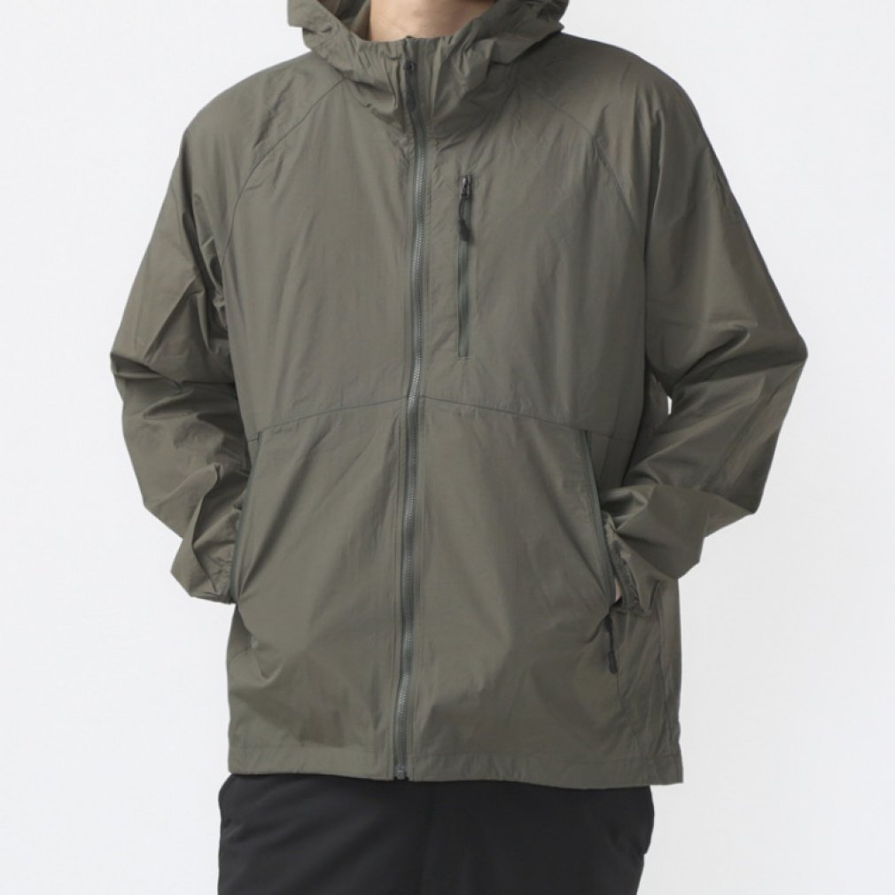 新品未使用　　BASISBROEK NIPSEN フードジャケット　カーキグレイ BASISBROEK (バージズブルック) NISPEN / フードジャケット