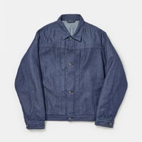 ライトオンスデニム ショートブルゾン