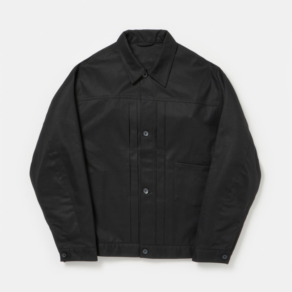 VENTILE ショートブルゾン(ブラック-S)