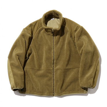 防風フリースジャケット