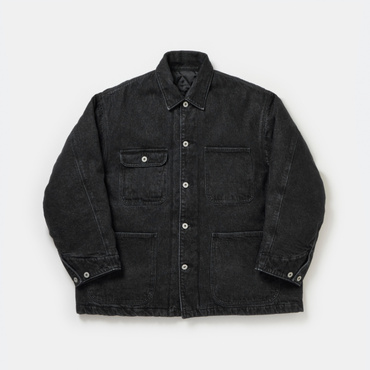 サーモライト カバーオールジャケット(ダークグレー-S)