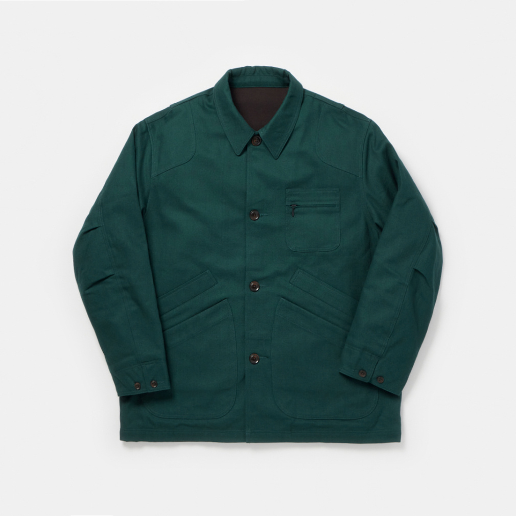 ヘビーダック ハンティングコート(ディープグリン-S)