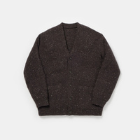 CNY両畦編み ニットカーディガン