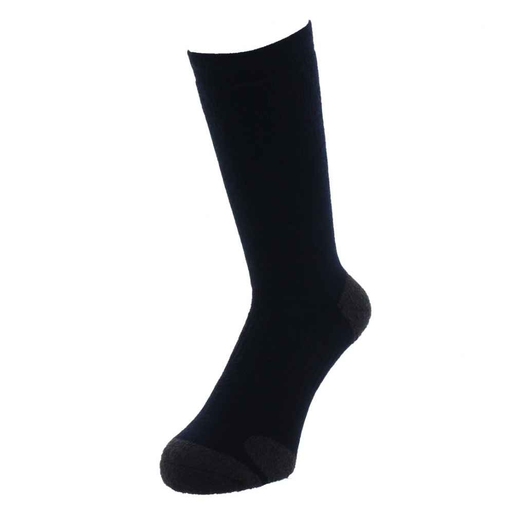 Uトレッキングソックス(ウール混)(ネイビー-25-27cm)