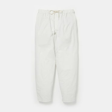 撥水リップストップ テーパードパンツ