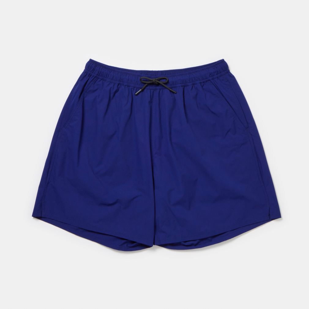 撥水リップストップ ショートパンツ(ダークブルー-S　ユニセックス)