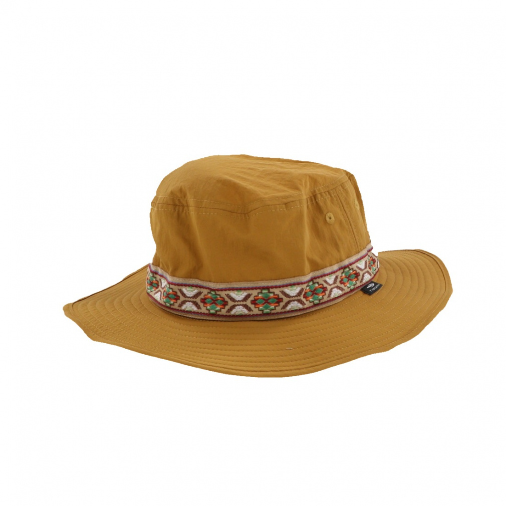 UV柄テープハット(キャメル-M)