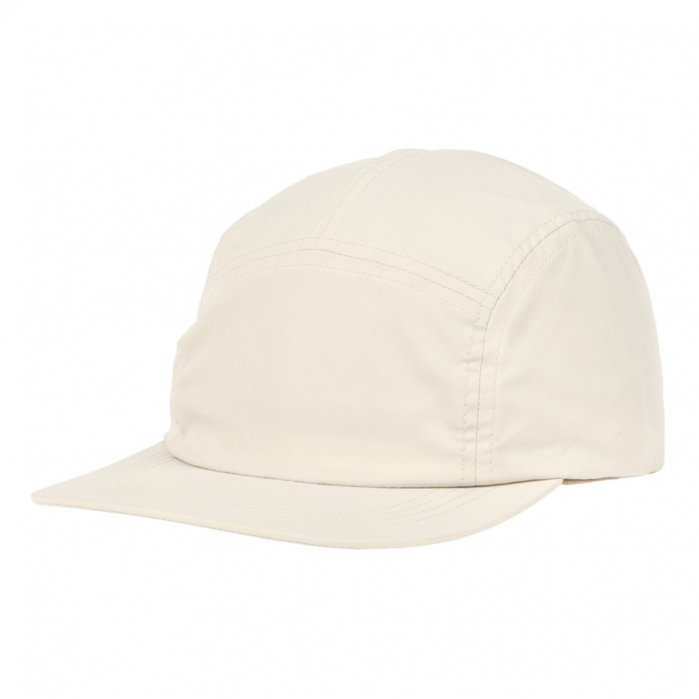 ストレッチタフタ 撥水5パネルキャップ(オフホワイト-FREE)