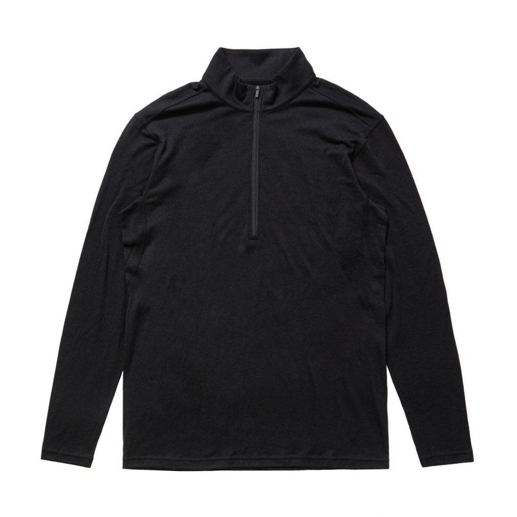 メリノウールハーフジップ長袖｜Alpen Online