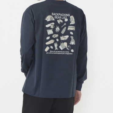 Mグラフィック長袖Tシャツ