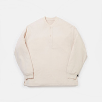 ヘビー鹿の子 ヘンリーネックロンT