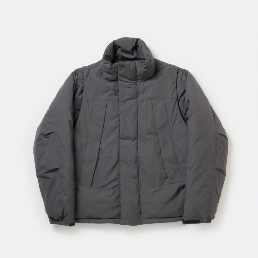 トライアンタン アウトドア 中綿ジャケット ディタッチャブル 撥水パ