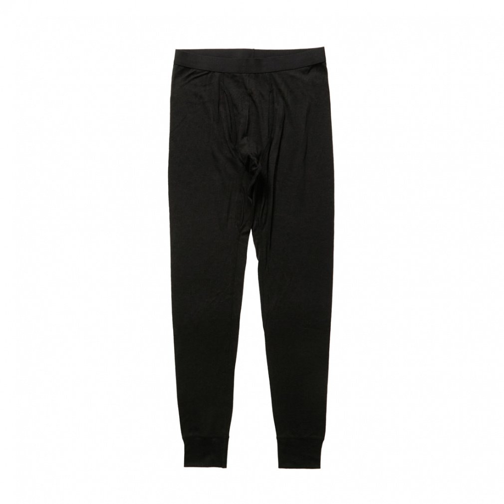 メリノウールインナーロングタイツ(ブラック-S)