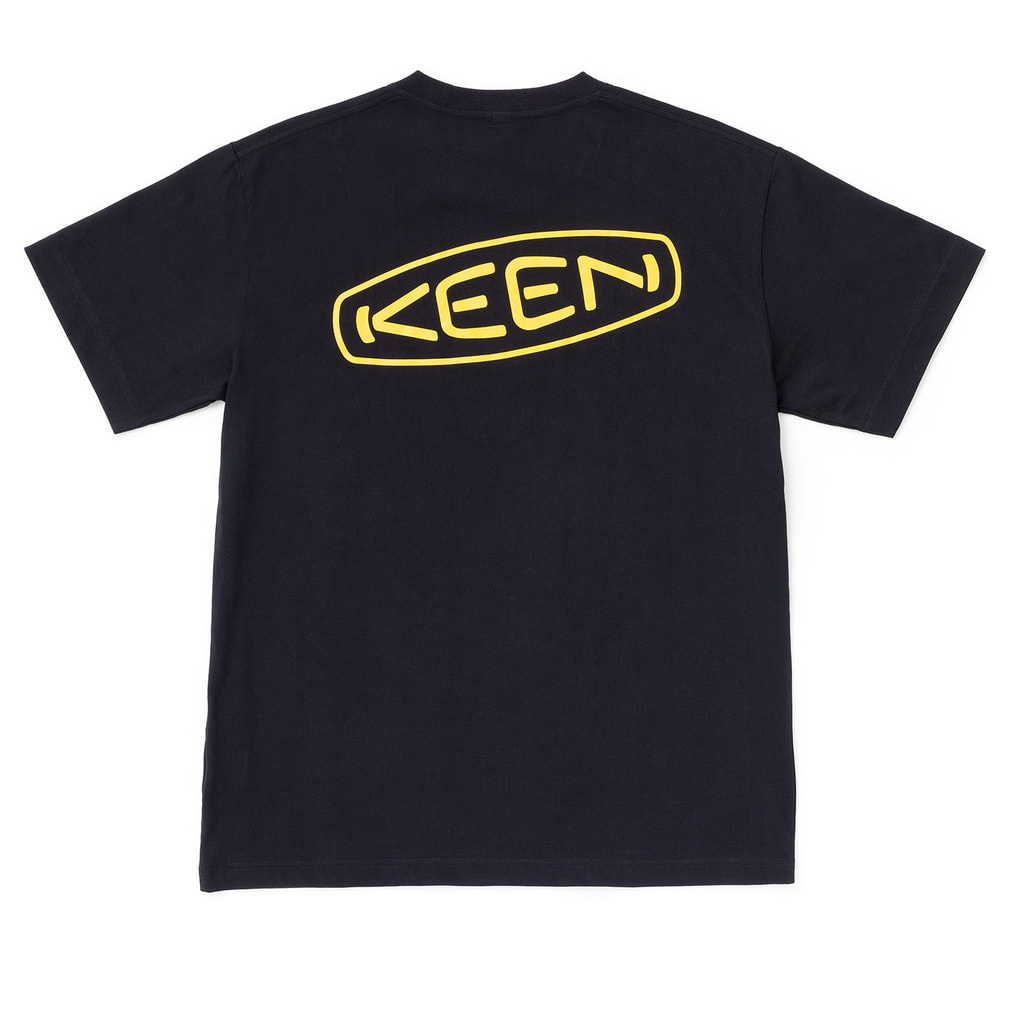 �L�[�� �����Y �A�E�g�h�A�J�W���A�� �����s�V���c OC/RP CB LOGO TEE 1028277 : �u���b�N×�C�G���[ KEEN