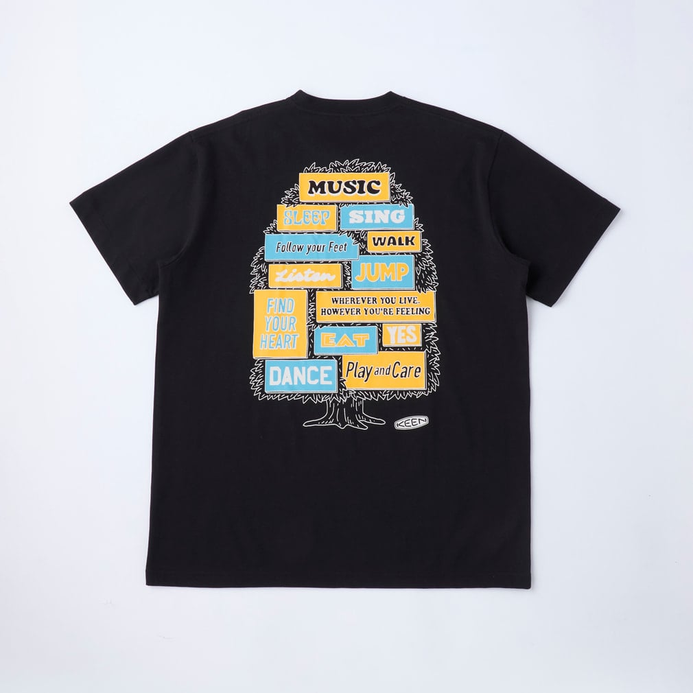 キーン アウトドアカジュアル 半袖Tシャツ OC/RP SIGNBOARD TEE