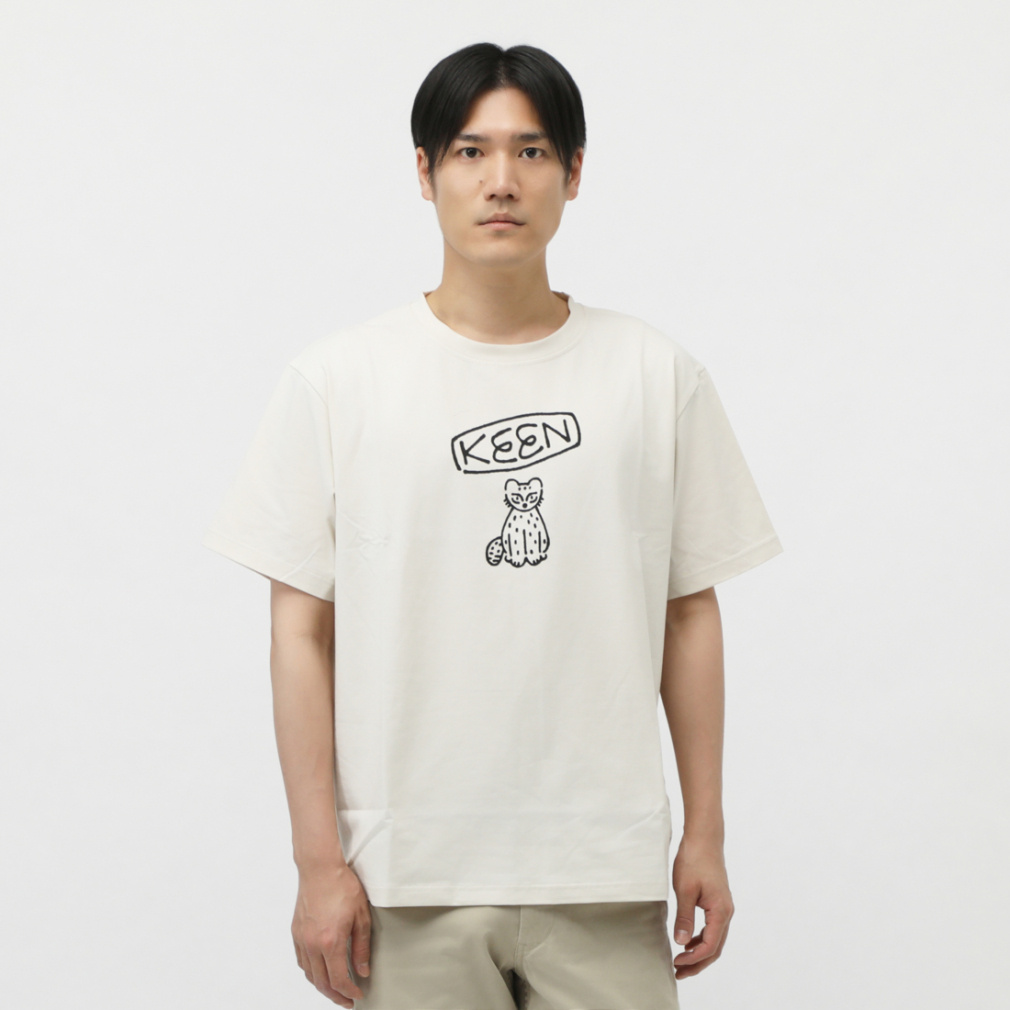 US4 HARVEST LOGO TEE(オフホワイト-S)