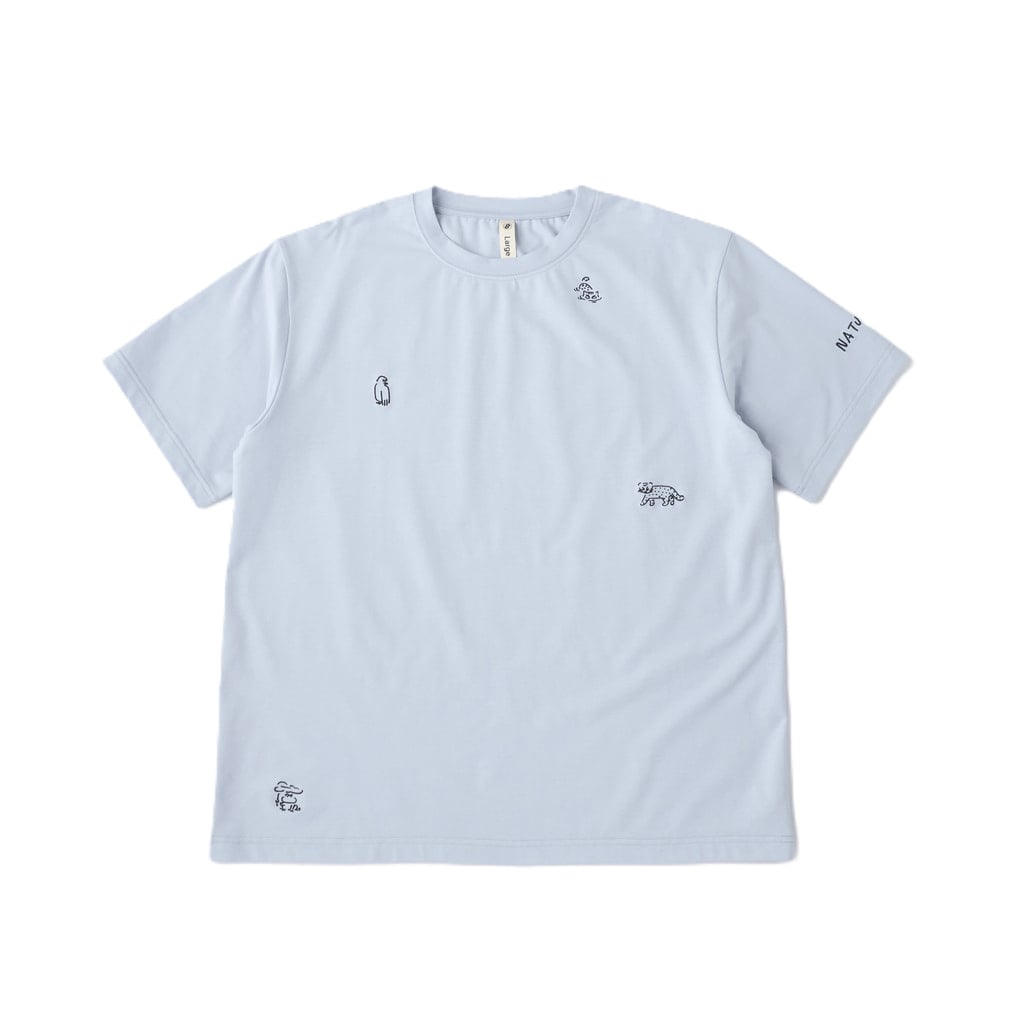 US4 HARVEST NATURE LIVES TEE(ペールブルー-S)