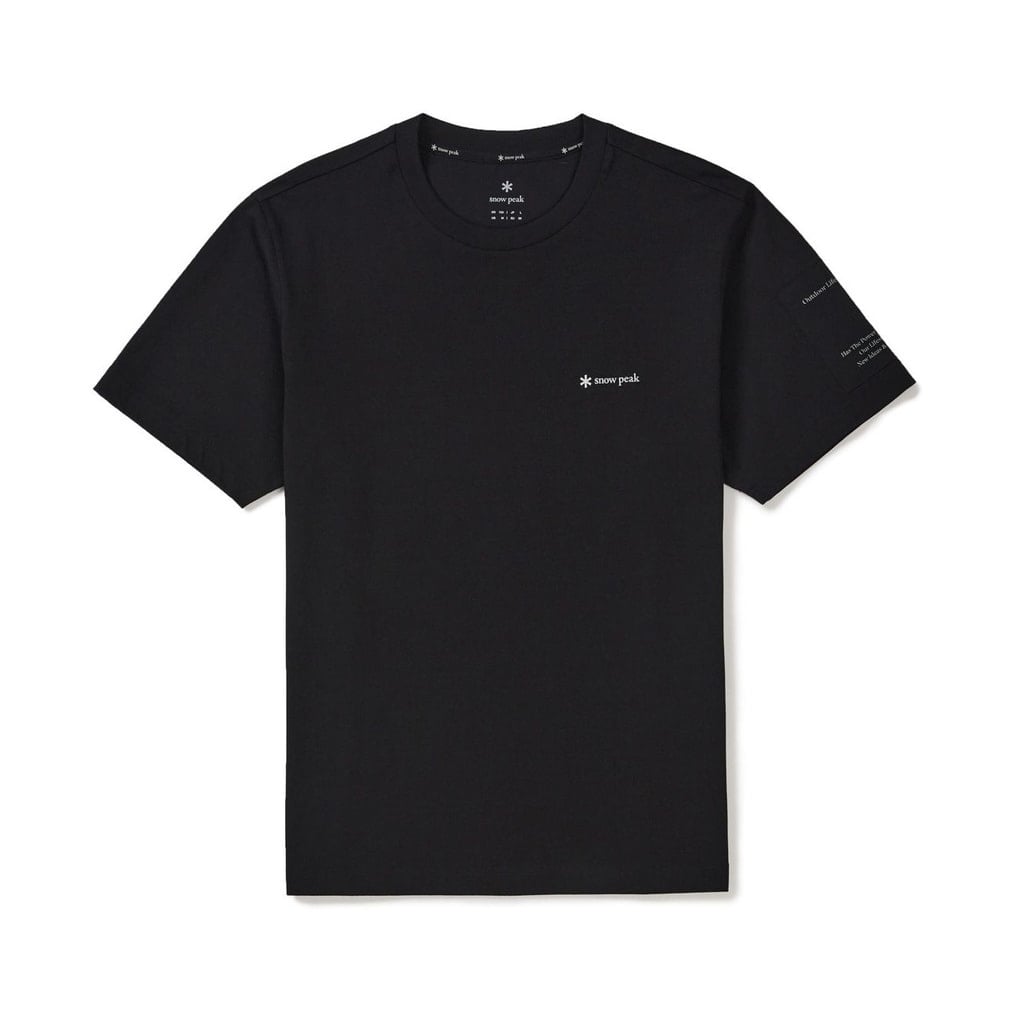 Aerocool Sleeve Woven Patch SS T(ブラック-M)