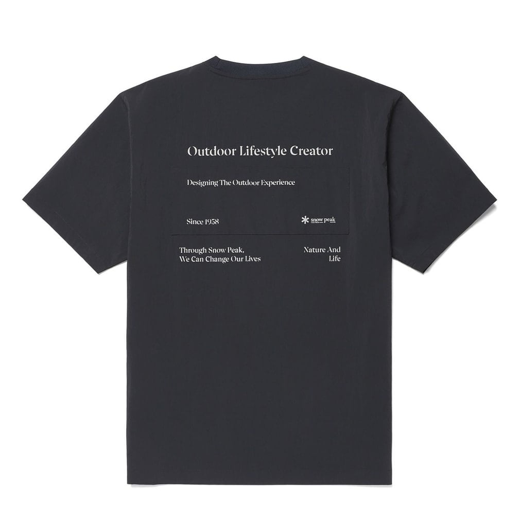 Root Woven Patch S/S T-Shirt(ネイビー-M)