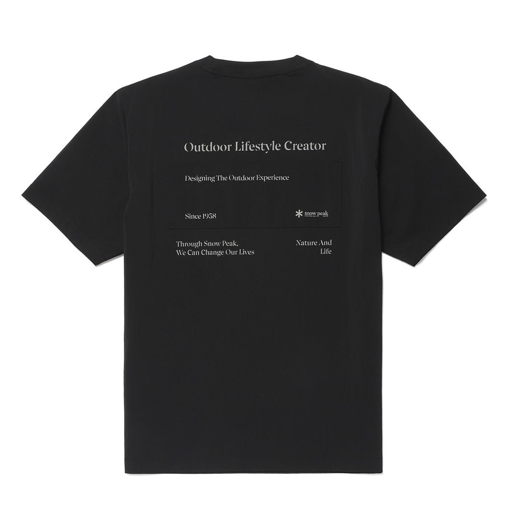 Root Woven Patch S/S T-Shirt(ブラック-M)