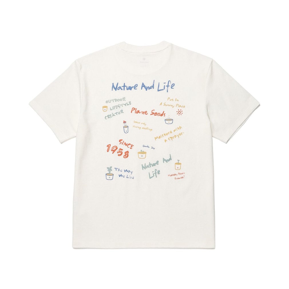 Sorona Crayon S/S T-Shirt(オフホワイト-M)