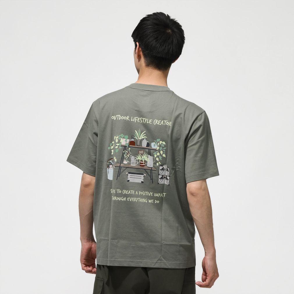 2026春夏 スノーピーク アウトドアカジュアル 半袖Tシャツ Cotton