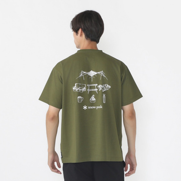 【アルペン限定】 Gear Printed S/S Tshirt