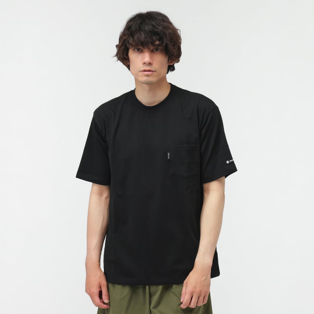2025�H�~ �X�m�[�s�[�N �A�E�g�h�A�J�W���A�� �����s�V���c New Standard Pocket T-Shirt NSD-TS-25AU001 snow peak