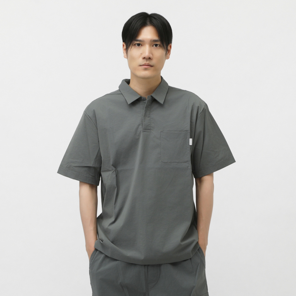 新品 スノーピーク Cooling Rt P Short スリーブ シャツ L 新品 スノーピーク Cooling Rt P Short スリーブ シャツ L