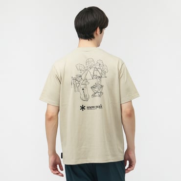 【アルペン限定】 Dog Printed S/S Tshirt