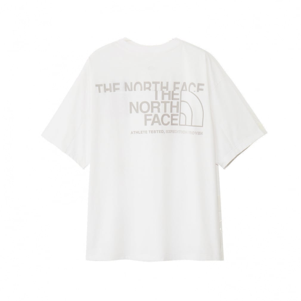 S/S ES Logo Wide Tee ショートスリーブ ES ロゴワイドティー(メンズ)(ホワイト-S)