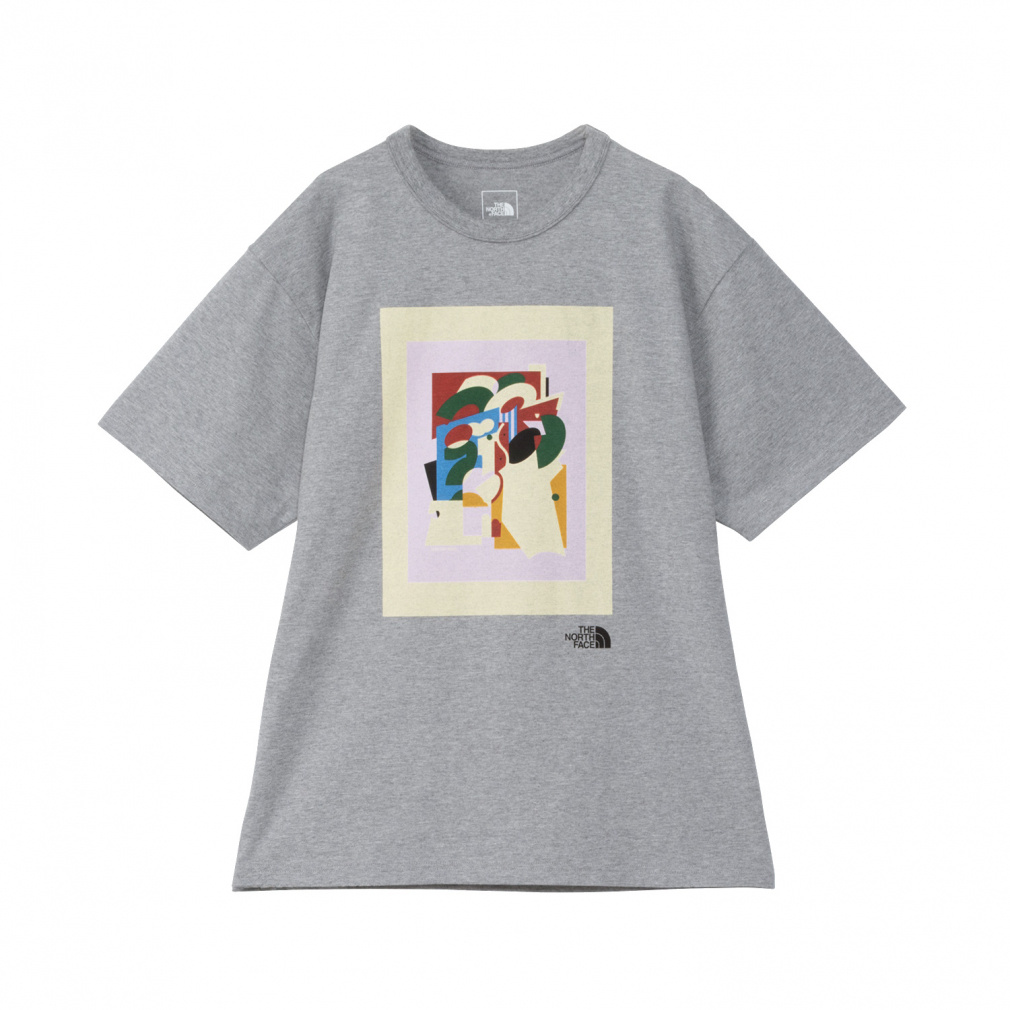 CR Message Tee CRメッセージティー(グレー-M)