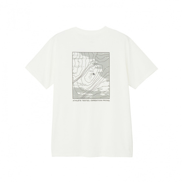 S/S Half Dome Topo Tee ショートスリーブハーフドームトポティー(ペールグレー-S　メンズ)