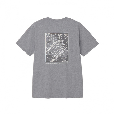 S/S Half Dome Topo Tee ショートスリーブハーフドームトポティー(グレー-S　メンズ)