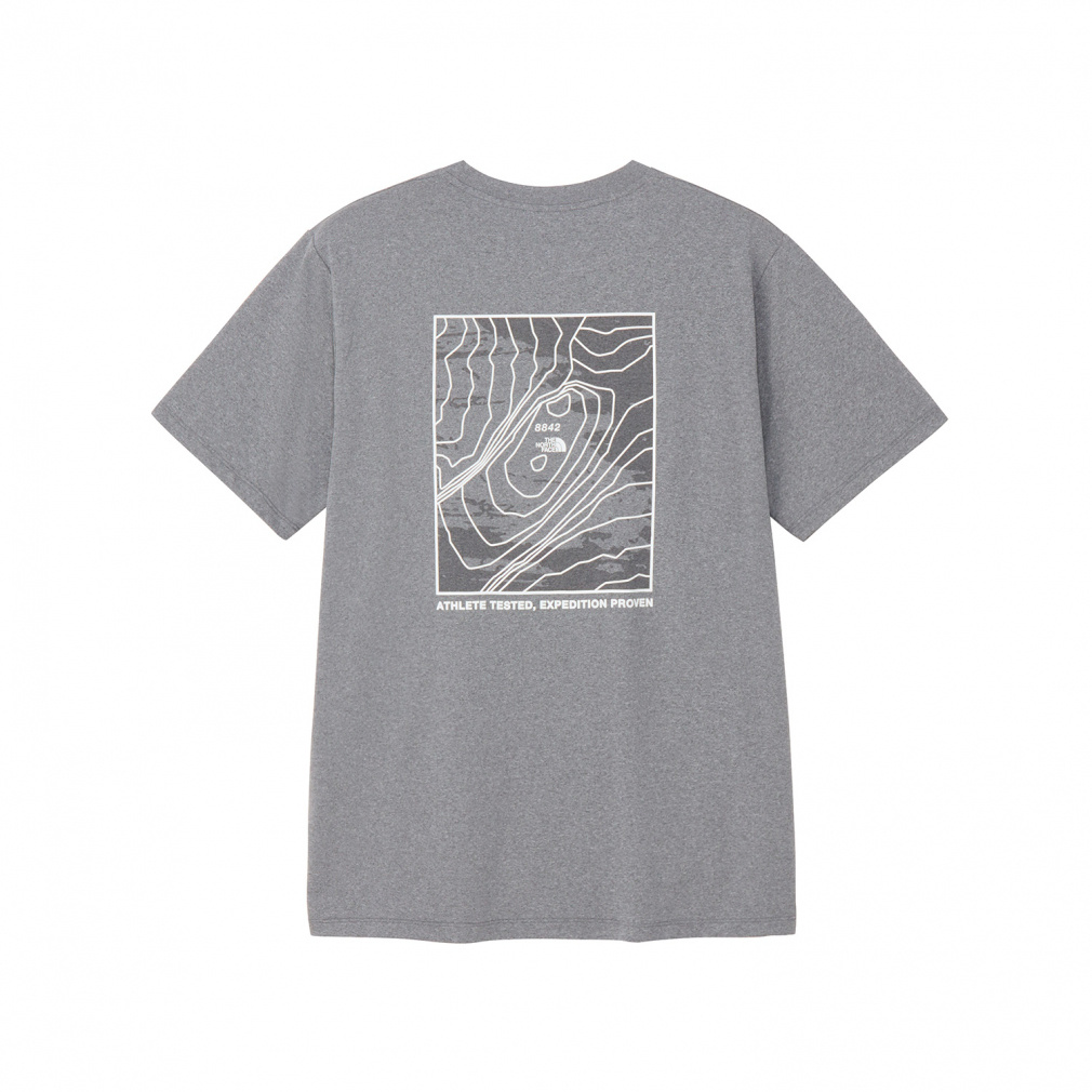 S/S Half Dome Topo Tee ショートスリーブハーフドームトポティー(グレー-S　メンズ)