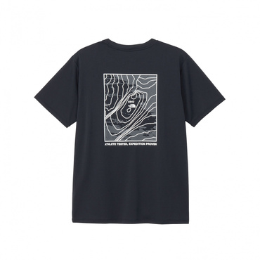 S/S Half Dome Topo Tee ショートスリーブハーフドームトポティー(ブラック-S　メンズ)